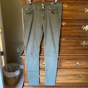 Army Green Rag & Bone Jeans
